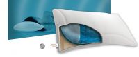 Nackenstützkissen mit Luftkern – ergonomisches Kissen mit individueller Höhenanpassung